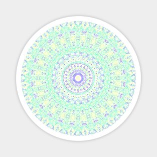 Trippy Boho Hippie Mandala Magnet